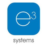 e3 Systems logo, e3 Systems contact details