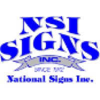 NSI Signs; Inc. logo, NSI Signs; Inc. contact details