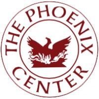 The Phoenix Center logo, The Phoenix Center contact details