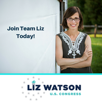 Liz for Indiana logo, Liz for Indiana contact details