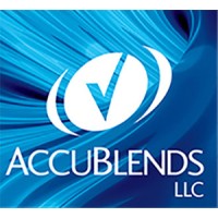 AccuBlends logo, AccuBlends contact details