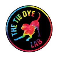 The Tie Dye Lab logo, The Tie Dye Lab contact details