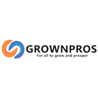 Grownpros logo, Grownpros contact details