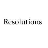 Resolutions logo, Resolutions contact details