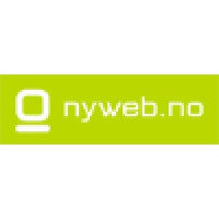 nyweb.no as logo, nyweb.no as contact details