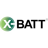 X-BATT logo, X-BATT contact details