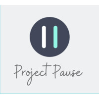 Project Pause logo, Project Pause contact details