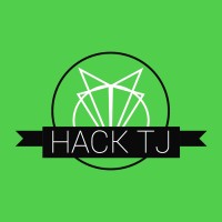 HackTJ logo, HackTJ contact details