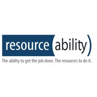 ResourceAbility logo, ResourceAbility contact details