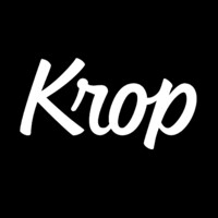 krop.com logo, krop.com contact details