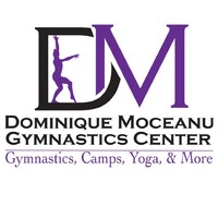 Dominique Moceanu Gymnastics Center logo, Dominique Moceanu Gymnastics Center contact details