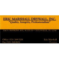 Eric Marshall Drywall, Inc. logo, Eric Marshall Drywall, Inc. contact details