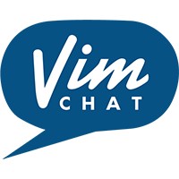 VimChat logo, VimChat contact details