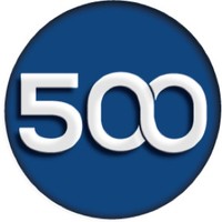 The 500 Group logo, The 500 Group contact details