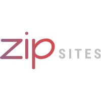 ZipSites logo, ZipSites contact details