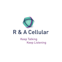 R & A Cellular logo, R & A Cellular contact details