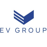 The EV Group logo, The EV Group contact details