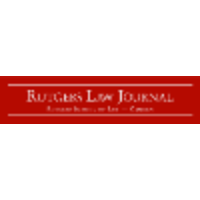 Rutgers Law Journal logo, Rutgers Law Journal contact details