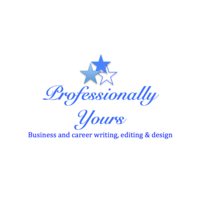 Professionally Yours, writing, editorial and design services logo, Professionally Yours, writing, editorial and design services contact details