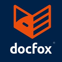 DocFox logo, DocFox contact details