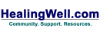 Healing Well logo, Healing Well contact details