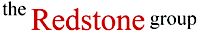 The Redstone Group logo, The Redstone Group contact details