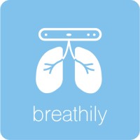 Breathily logo, Breathily contact details