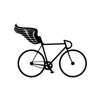 The Flying Bike logo, The Flying Bike contact details