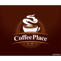 coffe place logo, coffe place contact details