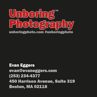 Unboring Photography logo, Unboring Photography contact details