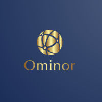 OminorAI logo, OminorAI contact details