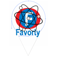 Favorly logo, Favorly contact details