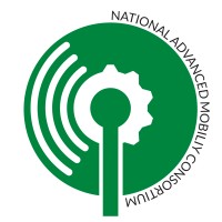 The National Advanced Mobility Consortium logo, The National Advanced Mobility Consortium contact details