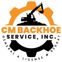 CM BACKHOE SERVICE, INC. logo, CM BACKHOE SERVICE, INC. contact details