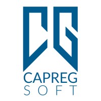 CapregSoft logo, CapregSoft contact details