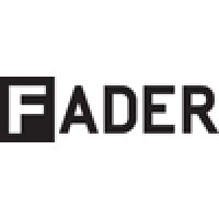 The FADER logo, The FADER contact details