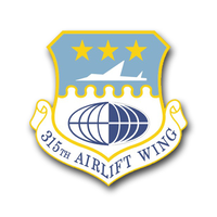 315th Airlift Wing logo, 315th Airlift Wing contact details