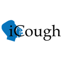 iCough logo, iCough contact details