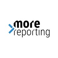 MoreReporting logo, MoreReporting contact details