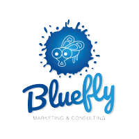 BlueFly logo, BlueFly contact details