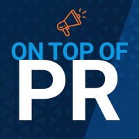 On Top of PR logo, On Top of PR contact details