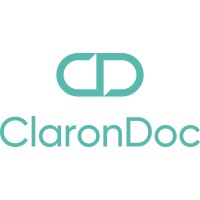 ClaronDoc logo, ClaronDoc contact details