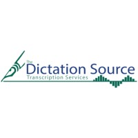 The Dictation Source logo, The Dictation Source contact details