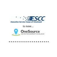 Executive Service Corps of Cincinnati is now OneSource Center for Nonprofit Excellence! logo, Executive Service Corps of Cincinnati is now OneSource Center for Nonprofit Excellence! contact details