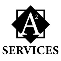 A² Services logo, A² Services contact details