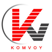 KOMVOY logo, KOMVOY contact details