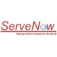 ServeNow logo, ServeNow contact details