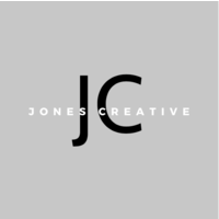 JONES creative logo, JONES creative contact details