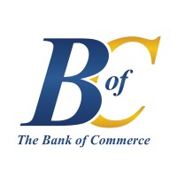 The Bank of Commerce logo, The Bank of Commerce contact details