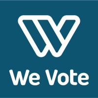 We Vote logo, We Vote contact details